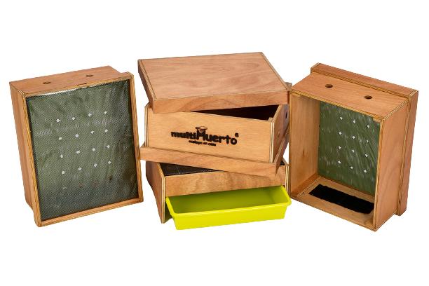 Pack lombriHogar: el vermicompostador desmontado